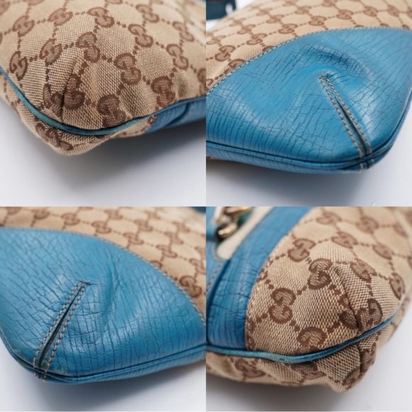 Gucci Blue Horse bit  crossbody bag - Picture 13 of 15